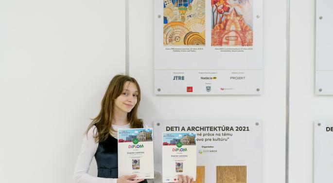 1. cenu aj cenu JTRE získala Evanna Lazorová