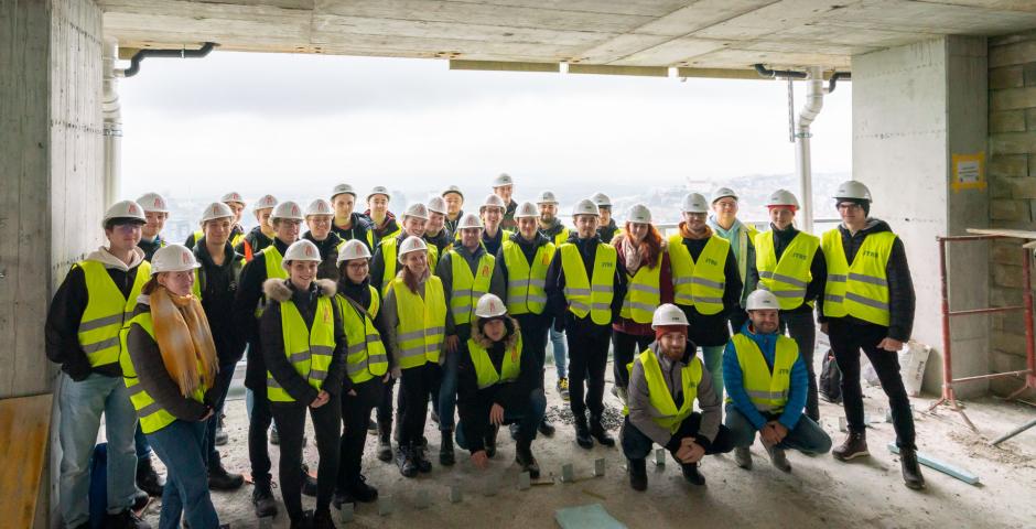 Studenti STU Bratislava a TU Drazdany