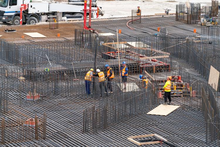 Celý proces betonáže bude trvať 3 dni