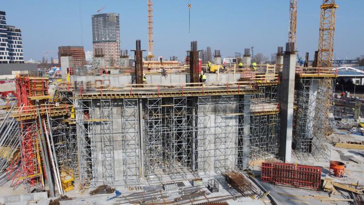 Dbať sa muselo aj na pohľadovosť betónu